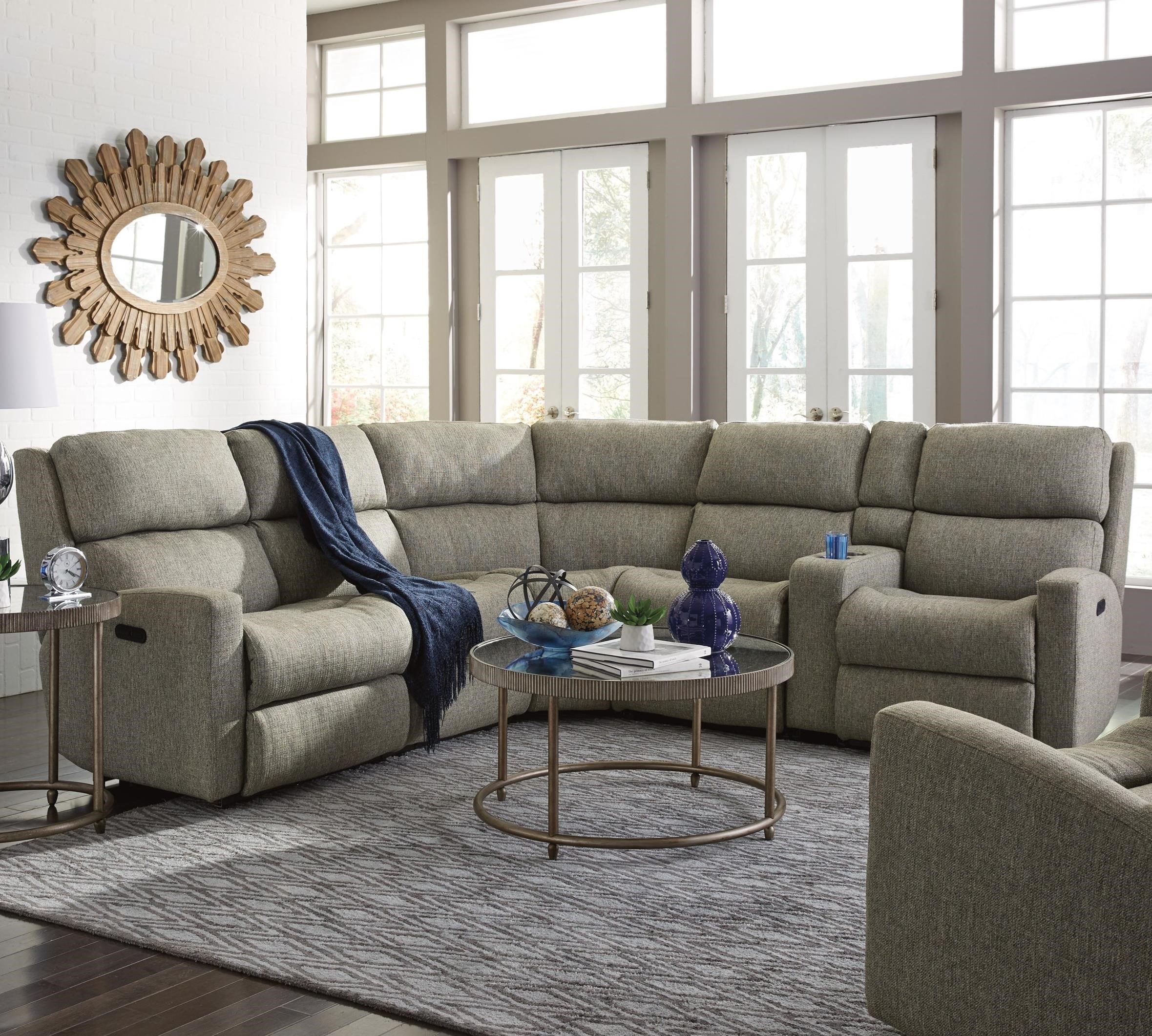 6 Piece Reclining Sectional