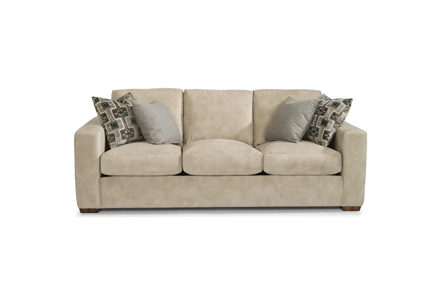 Collins 92" Three-Cushion Sofa by Flexsteel at Jordan's Home Furnishings