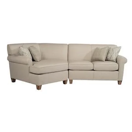 Sectional with Angled Chaise