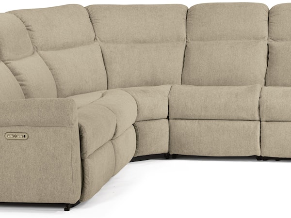 5-Pc Power Reclining Sectional