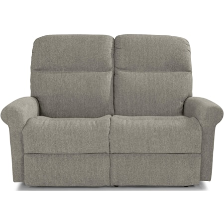 Casual Power Reclining Loveseat with USB Charging Ports