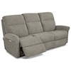 Flexsteel Davis Power Reclining Sofa with Power Headrests