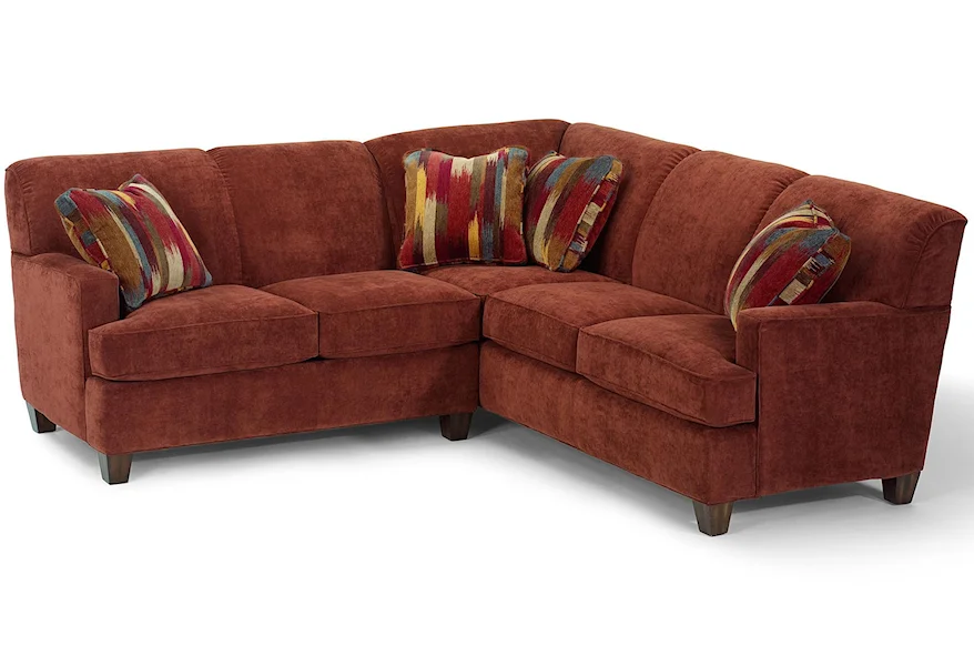 Dempsey 2 pc. Sectional Sofa by Flexsteel at Steger's Furniture & Mattress