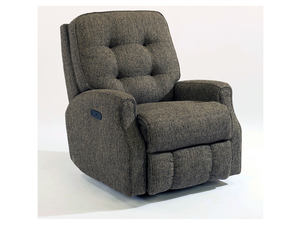 flexsteel devon recliner leather sofa