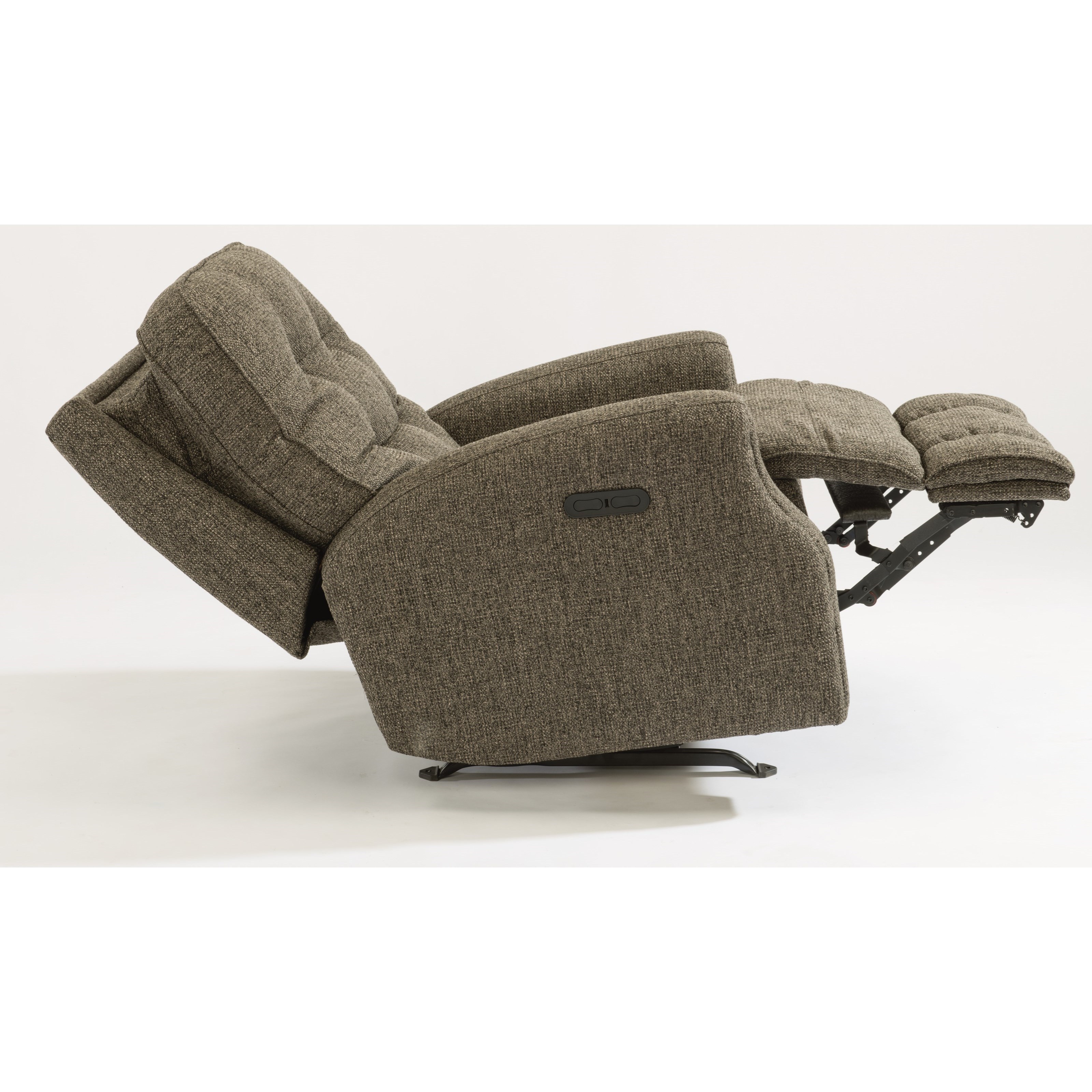 Flexsteel Devon 2882 51H 147 02 Button Tufted Power Rocker Recliner with Power Adjustable Headrest and USB Port Wayside Furniture Mattress Recliner Three Way