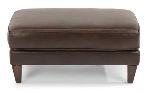 Transitional Cocktail Ottoman