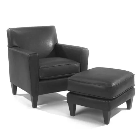 Chair and Ottoman Set