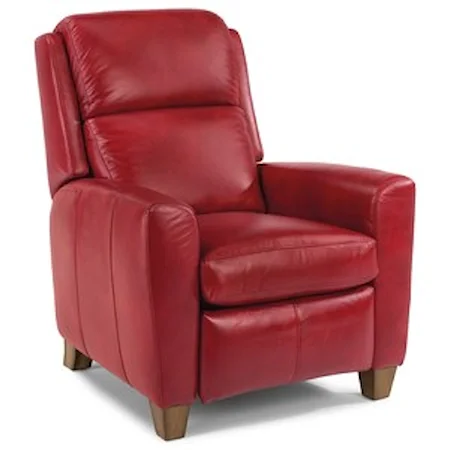 Contemporary Power High-Leg Recliner with USB Port