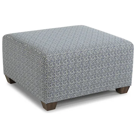 Contemporary Square Cocktail Ottoman