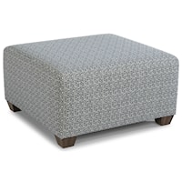 Contemporary Square Cocktail Ottoman