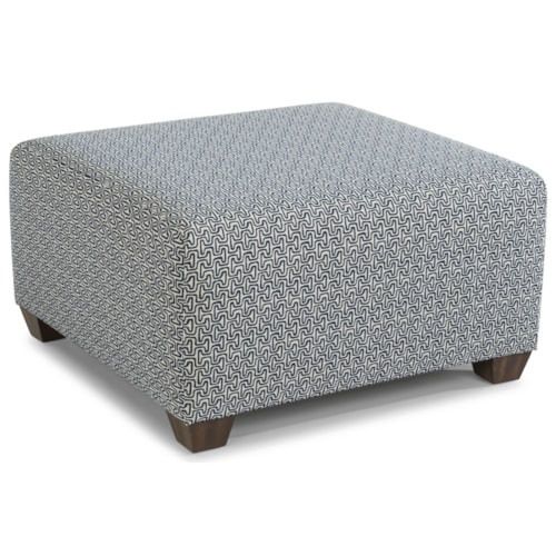 Contemporary Square Cocktail Ottoman