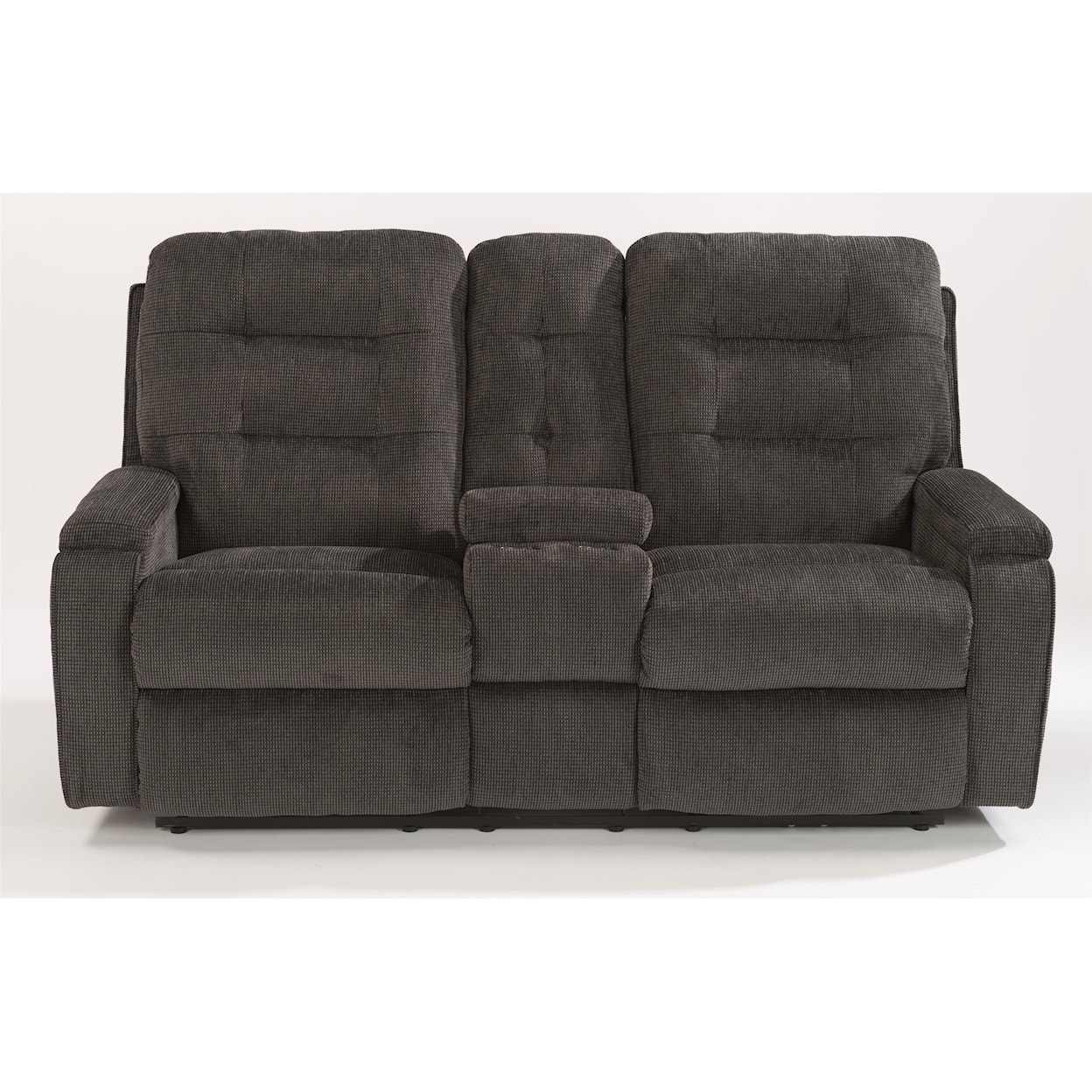 Flexsteel Kerrie Reclining Loveseat with Console