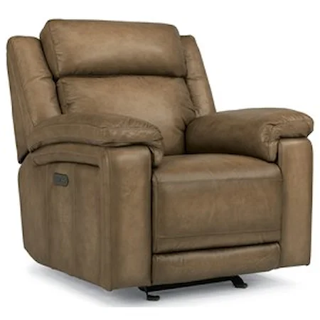Power Gliding Recliner with Power Headrest and USB Ports