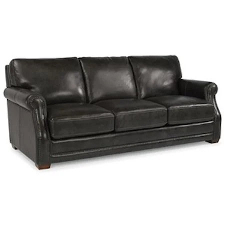 Transitional Sofa with Nailhead Trim