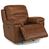 Flexsteel Park Power Headrest Gliding Recliner