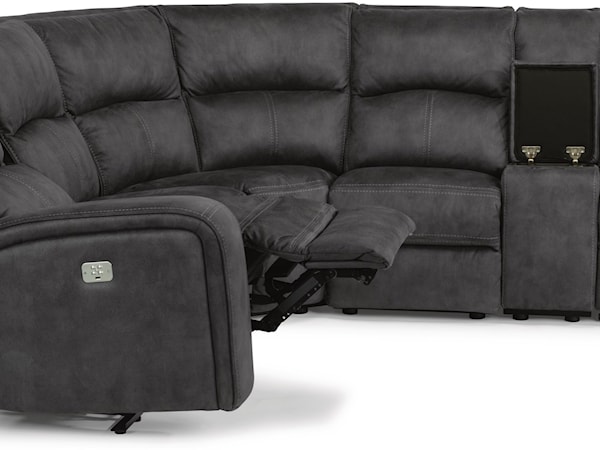 Power Reclining L-Shaped Sectional