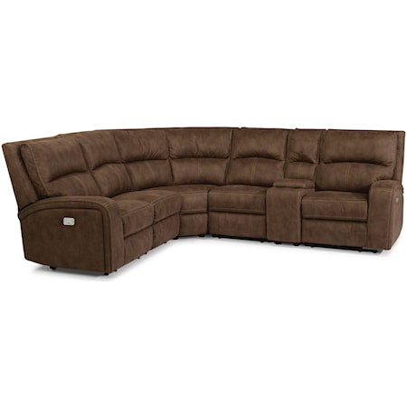 Power Reclining L-Shaped Sectional