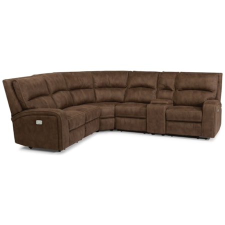 Power Reclining L-Shaped Sectional