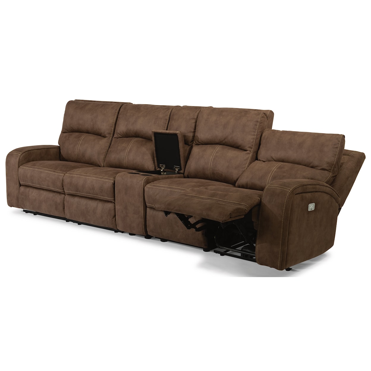 Flexsteel Latitudes - Nirvana Power Reclining Long Sectional