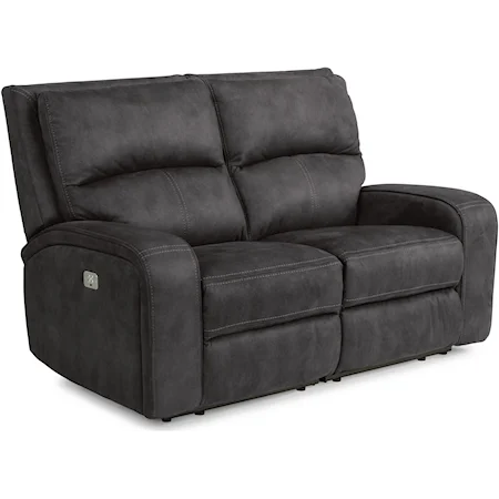 Power Reclining Loveseat with Power Headrest