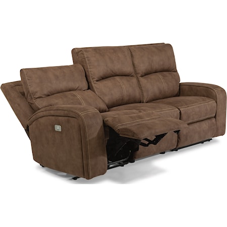 Power Reclining Sofa with Power Headrests