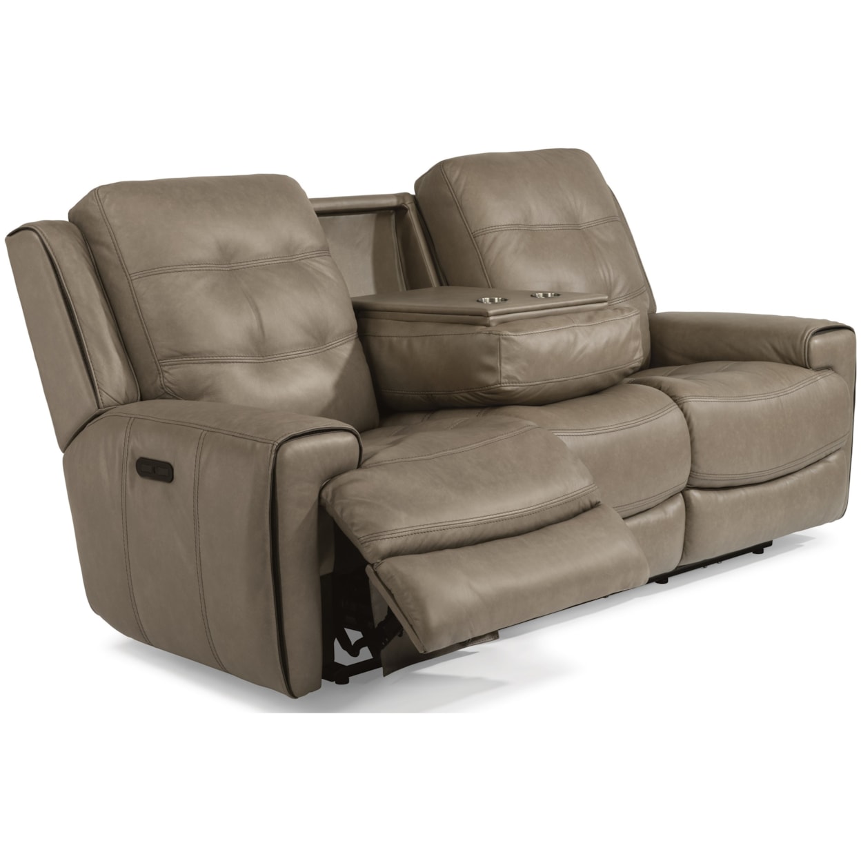 Flexsteel Latitudes-Wicklow Power Reclining Sofa with Power Headrest