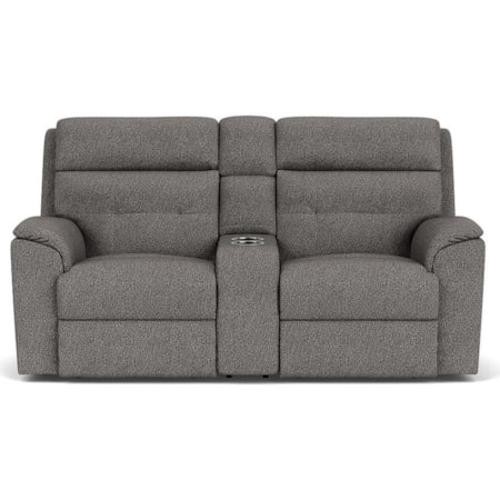 Reclining Loveseat with Console