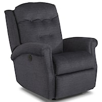 Transitional Power Recliner with Power Headrest