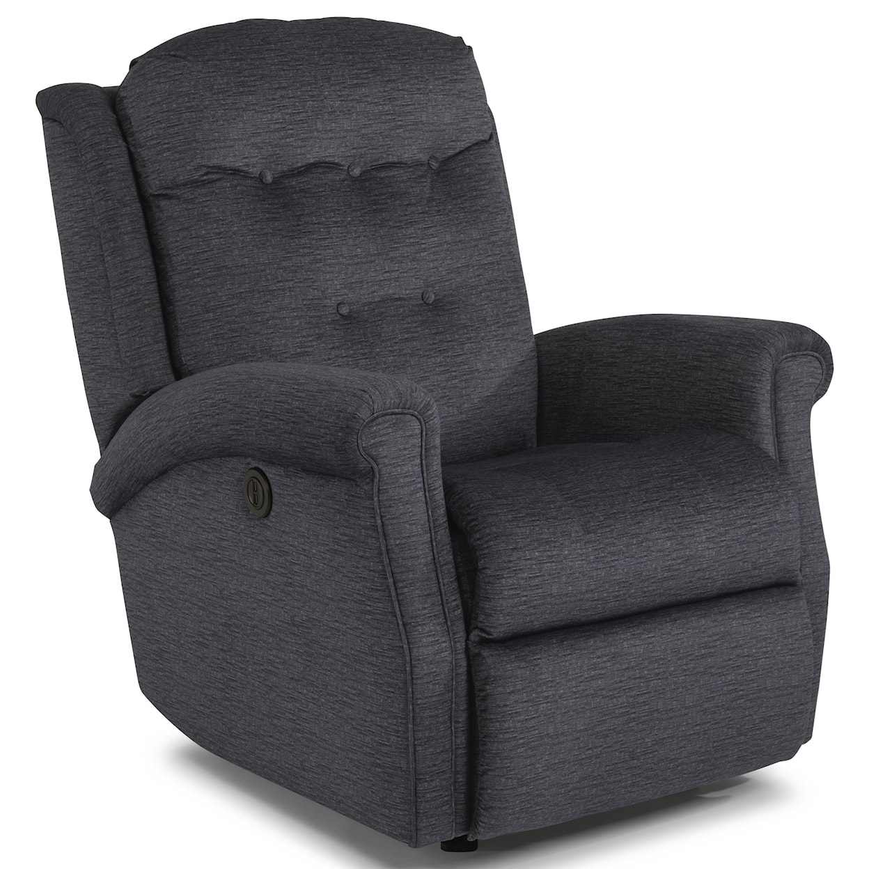 Flexsteel Minnie Power Rocking Recliner with Power Headrest