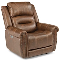 Power Recliner with Power Headrest and Lumbar Support