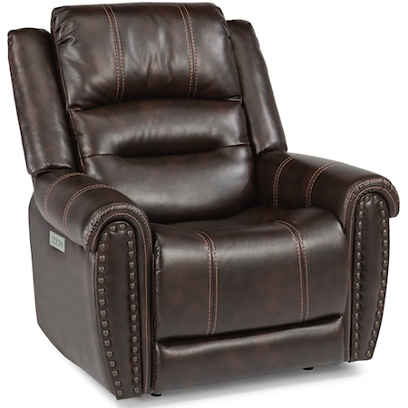 Power Recliner with Power Headrest and Lumbar Support