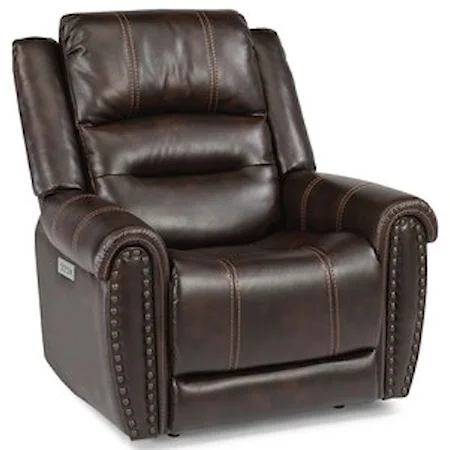 Power Recliner with Power Headrest and Lumbar Support