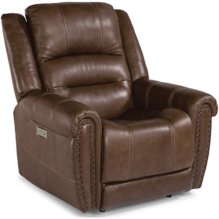 Power Recliner with Power Headrest and Lumbar Support