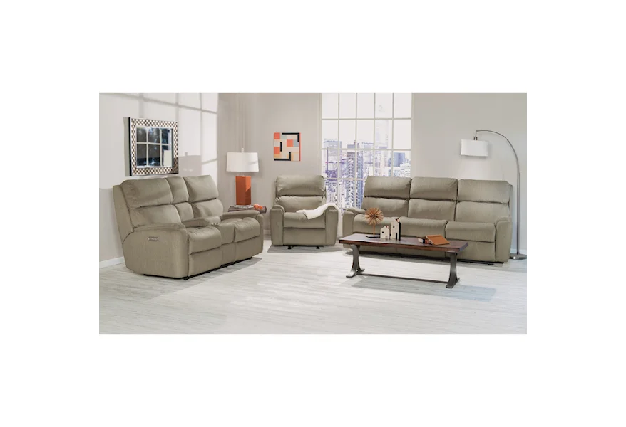 Rio Power Reclining Living Room Group by Flexsteel at VanDrie Home Furnishings