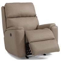 Casual Power Rocking Recliner with USB Port