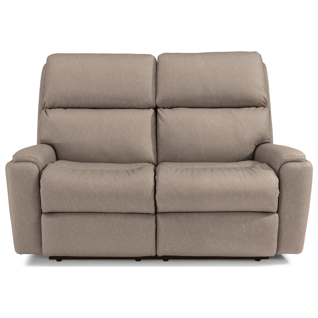 Flexsteel Rio Power Reclining Loveseat with Power Headrest