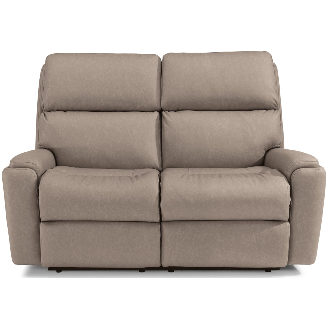 Flexsteel Rio Power Reclining Loveseat with Power Headrest