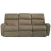 Flexsteel Rio Power Reclining Sofa with Power Headrests