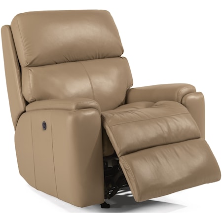 Casual Power Recliner with USB Port