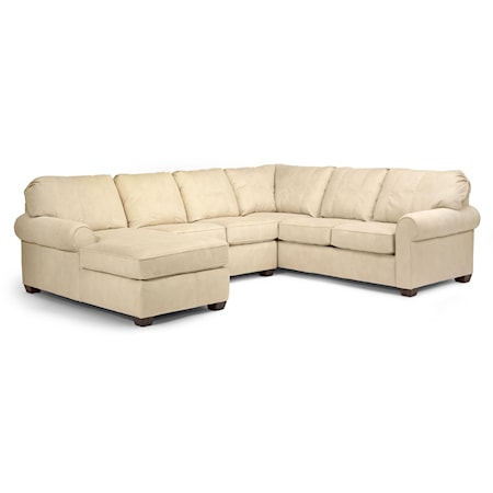 3 Piece Sectional with Chaise