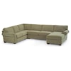 Flexsteel Vail Stationary Sectional Sofa