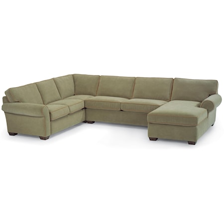 Stationary Sectional Sofa