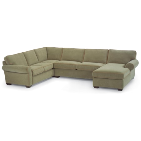 Stationary Sectional Sofa