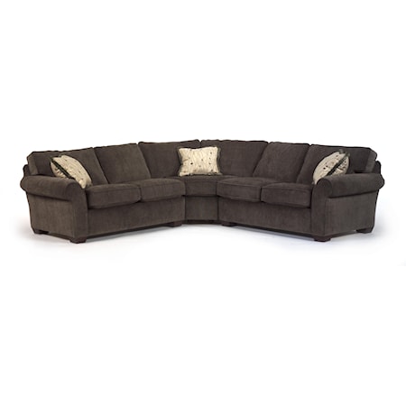 Stationary Sectional Sofa