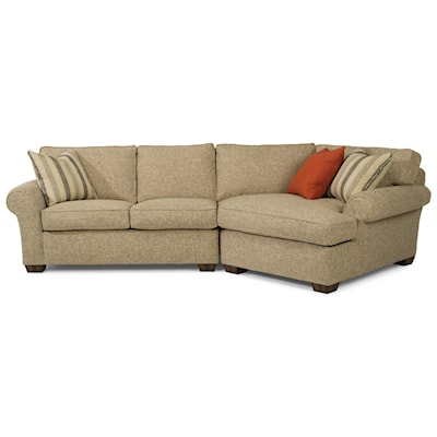 Flexsteel Vail 2-Piece Sectional Sofa