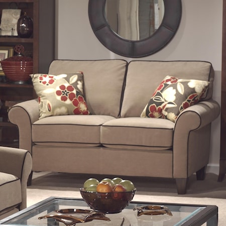Casual Style Loveseat