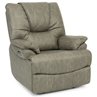 Casual Power Recliner with Power Headrest and USB Port