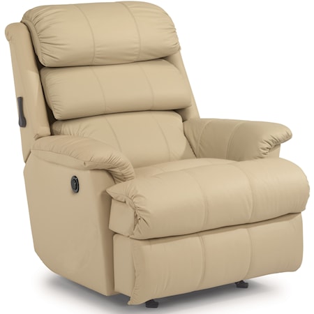 Casual Power Recliner with USB Port