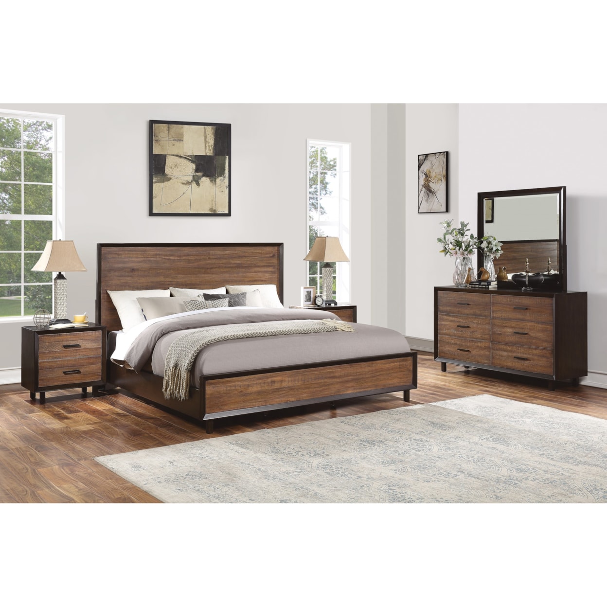 Flexsteel Viking Queen Bedroom Group