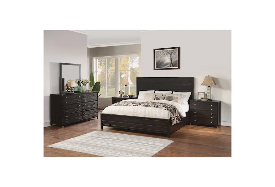 Cologne Queen Bedroom Group by Flexsteel Wynwood Collection at Steger's Furniture & Mattress
